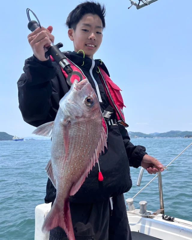 2025.6.1  鯛ラバ、一つテンヤ　中潮
ご乗船ありがとうございました😊

またのご乗船お待ちしてます♪

#タイラバ 　#鯛ラバ 　#鯛釣り 
#倉敷遊漁船　#遊漁船
#岡山遊漁船
#遊漁船ネプチューン　#玉島柏島から出港
#釣り好きな人と繋がりたい
#倉敷建工　#ルーブル不動産